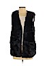 Forever 21 Blue Faux Fur Vest Size S - photo 1