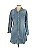 Universal Thread 100% Cotton Blue Casual Dress Size 1X - photo 1