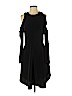 RACHEL Rachel Roy 100% Polyester Black Casual Dress Size 4 - photo 1