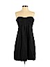 White House Black Market 100% Silk Black Casual Dress Size 8 - photo 1