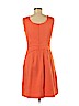 Sandra Darren Orange Casual Dress Size 6 - photo 2