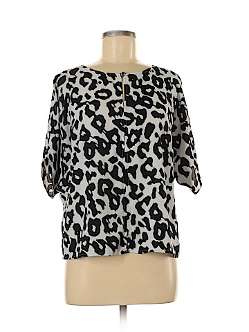 Ann Taylor LOFT Short Sleeve Blouse (view 1)