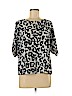 Ann Taylor LOFT 100% Polyester Black Short Sleeve Blouse Size M (petite) - photo 1