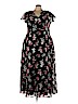 ModCloth x Anna Sui 100% Polyester Black Casual Dress Size 22 - photo 1