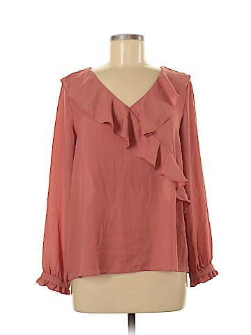 Ann Taylor LOFT Outlet Long Sleeve Blouse (view 1)