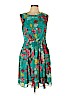 Evan Picone 100% Polyester Teal Casual Dress Size 10 - photo 1