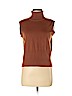 KAREN LESSLY Brown Turtleneck Sweater Size M (petite) - photo 1