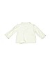 First Impressions 100% Cotton Solid Green Cardigan Size 3-6 mo - photo 2