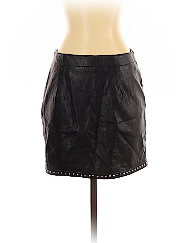 American Eagle Outfitters Faux Leather Skirt (view 1)