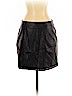 American Eagle Outfitters Black Faux Leather Skirt Size 4 - photo 1