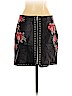 American Eagle Outfitters Black Faux Leather Skirt Size 4 - photo 2