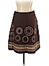 Talbots 100% Linen Brown Casual Skirt Size 16 - photo 1
