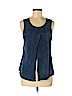 Standards & Practices 100% Cotton Blue Sleeveless Top Size M - photo 1