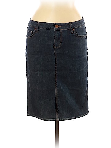 Zara Denim Skirt (view 1)