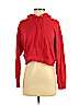 Divided by H&M 100% Cotton Red Pullover Hoodie Size S - photo 1