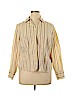Evan Picone 100% Cotton Tan Long Sleeve Button-Down Shirt Size 16 - photo 1