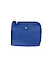 Tory Burch 100% Leather Blue Leather Wallet One size - photo 1