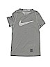 Nike 100% Polyester Gray Active T-Shirt Size XS (kids) - photo 1