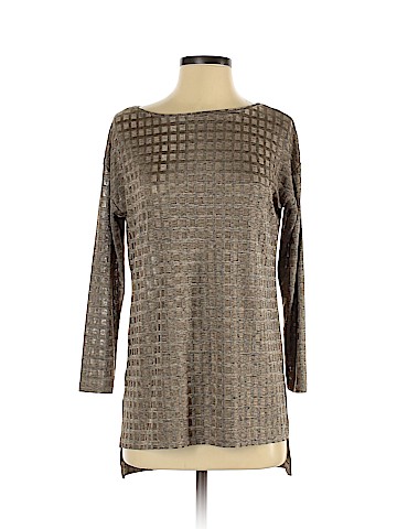 Zara W&B Collection Long Sleeve Top (view 1)