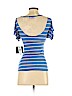 Iz Byer Blue Short Sleeve Top Size XS - photo 2