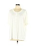 Rivet & Thread Ivory Short Sleeve Henley Size L - photo 1