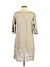 Alessia Pacini 100% Linen Gray Casual Dress Size M - photo 2