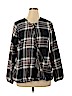 Knox Rose 100% Rayon Black Long Sleeve Blouse Size XL - photo 1