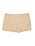 Ann Taylor LOFT Outlet 100% Cotton Tan Khaki Shorts Size 16 - photo 2