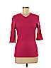 Assorted Brands Pink 3/4 Sleeve Top Size M - photo 1