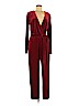 Lovers + Friends Burgundy Jumpsuit Size L - photo 1