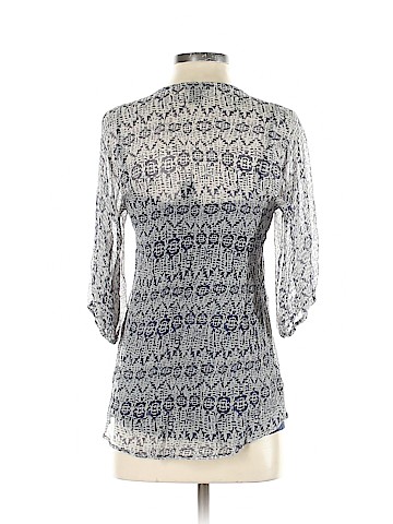 Ella Moss 3/4 Sleeve Silk Top (view 2)