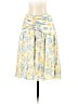 ABS Allen Schwartz 100% Polyester Yellow Formal Skirt Size 4 - photo 1