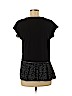 Ann Taylor LOFT Black Short Sleeve Top Size M - photo 2