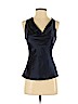 Banana Republic 100% Silk Blue Sleeveless Silk Top Size XS - photo 1