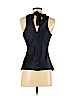 Banana Republic 100% Silk Blue Sleeveless Silk Top Size XS - photo 2