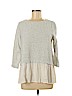 Ann Taylor LOFT Gray Pullover Sweater Size M - photo 1