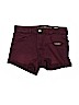 American Eagle Outfitters Burgundy Denim Shorts Size 12 - photo 1