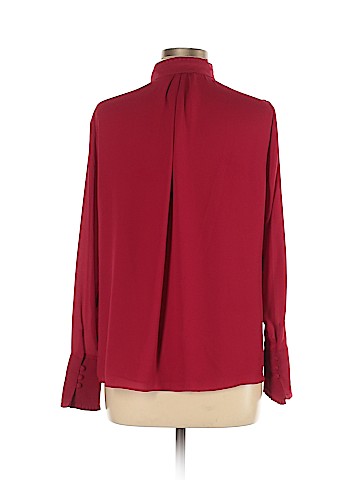 White House Black Market Long Sleeve Blouse (view 2)