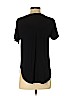 Banana Republic 100% Viscose Black Short Sleeve Top Size S - photo 2