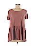 She + Sky Pink Short Sleeve Top Size M - photo 1