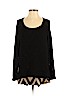 Bar III Black Pullover Sweater Size M - photo 1