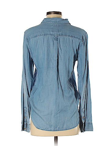 American Eagle Outfitters Long Sleeve Button-Down Shirt (view 2)