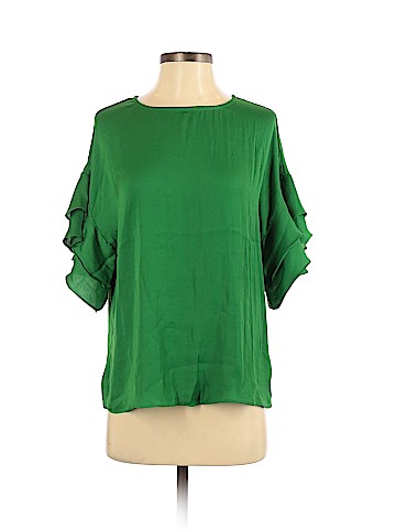 Naked Zebra 3/4 Sleeve Blouse (view 1)