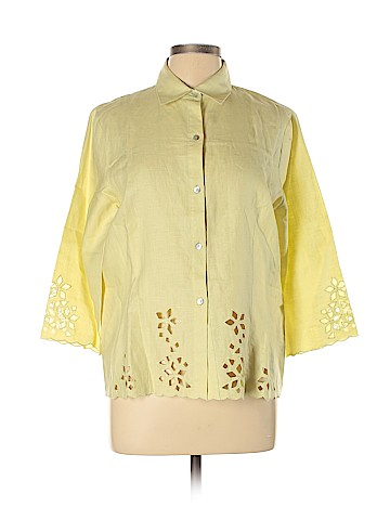 edward 3/4 Sleeve Button-Down Shirt (view 1)