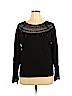 White House Black Market Black Pullover Sweater Size XL - photo 1