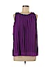 Worthington 100% Polyester Purple Sleeveless Blouse Size S - photo 1