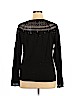 White House Black Market Black Pullover Sweater Size XL - photo 2