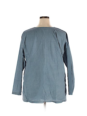 DIGNITY NOT CHARITY Long Sleeve Button-Down Shirt (view 2)