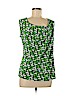 Worthington Green Short Sleeve Top Size M - photo 1