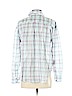 Elizabeth and James Blue Long Sleeve Button-Down Shirt Size S - photo 2